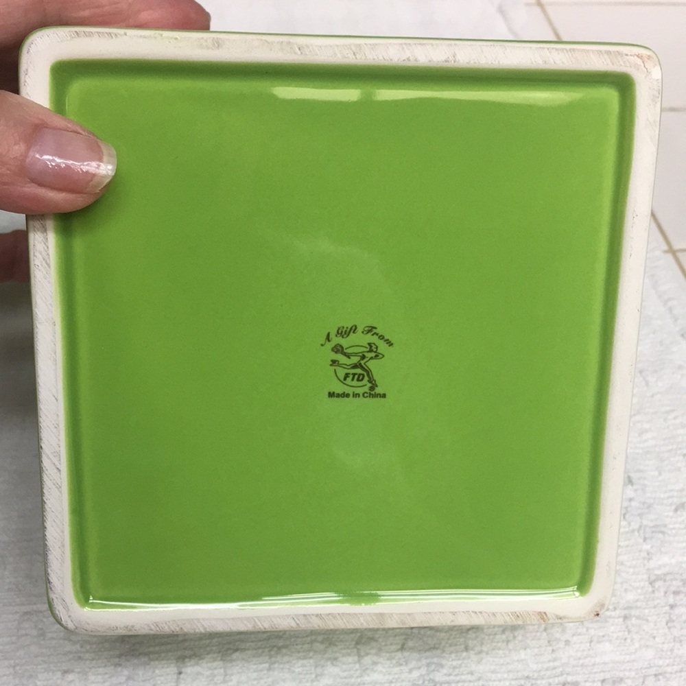Set/2 🐸 Ceramic Containers - Picture 11 of 12